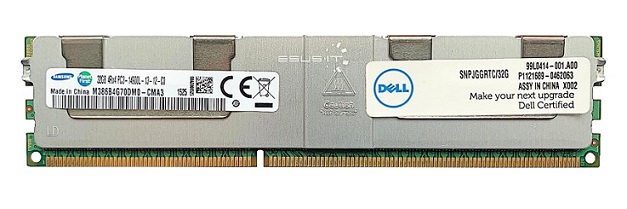 Dell 32GB (1x32GB) PC3-14900L 4Rx4 Server Memory